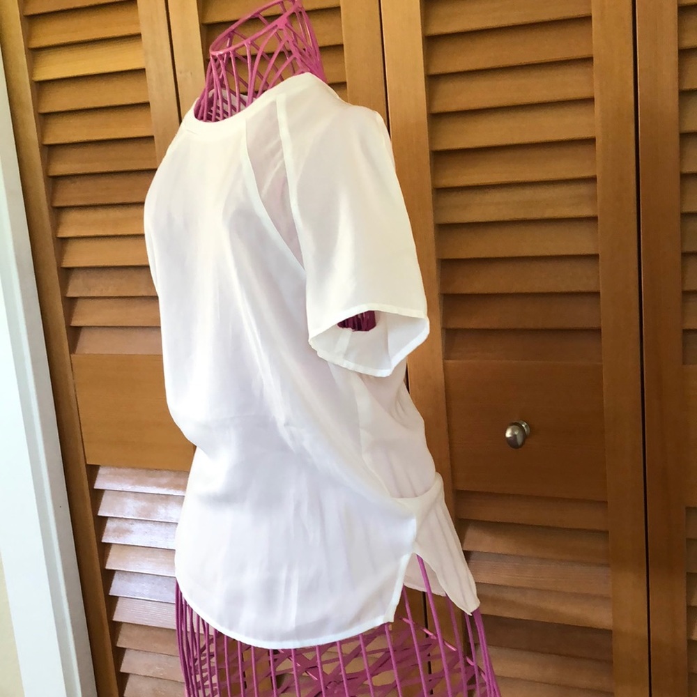 Trouve Short sleeve soft silky shirt - Picture 2 of 6